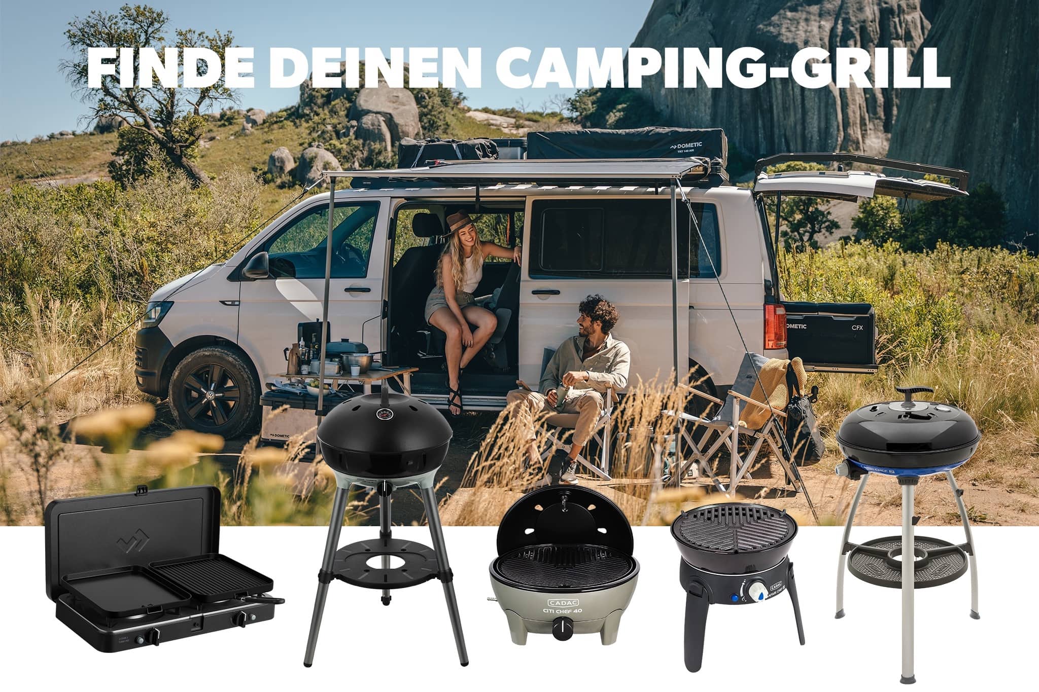 Barbecue da campeggio CADAC: qual è il barbecue a gas più adatto a te?