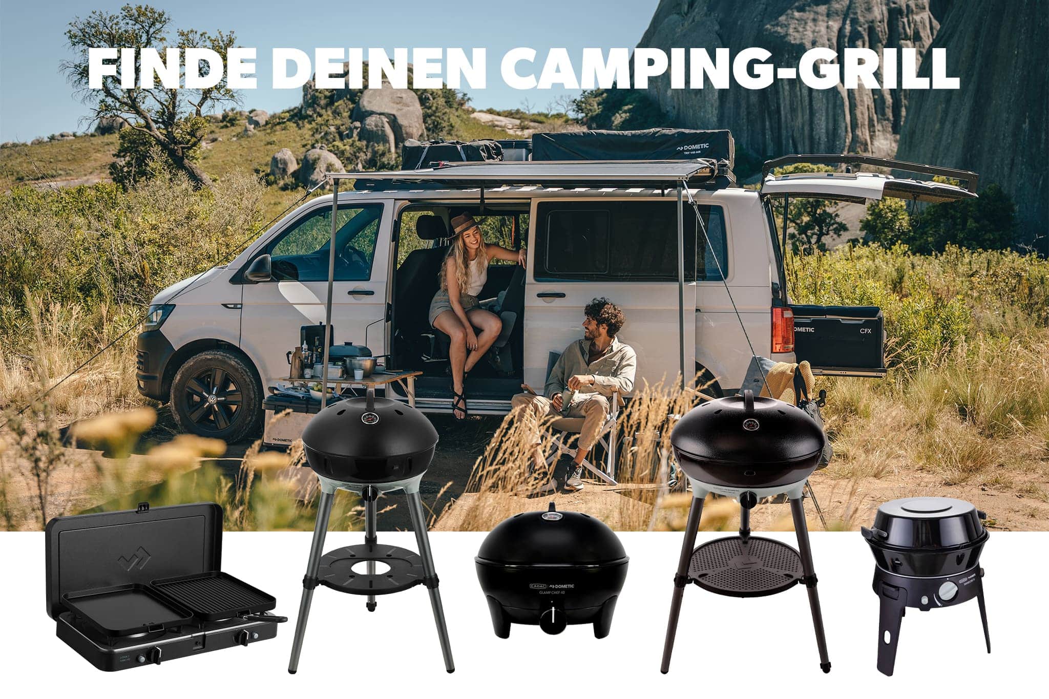 Barbecue da campeggio CADAC: qual è il barbecue a gas più adatto a te?