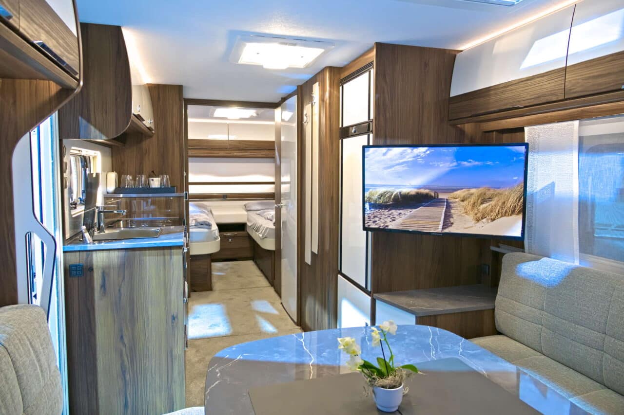 Dinette Fendt Diamant 560 GDW, TV Caravan Salon 2024