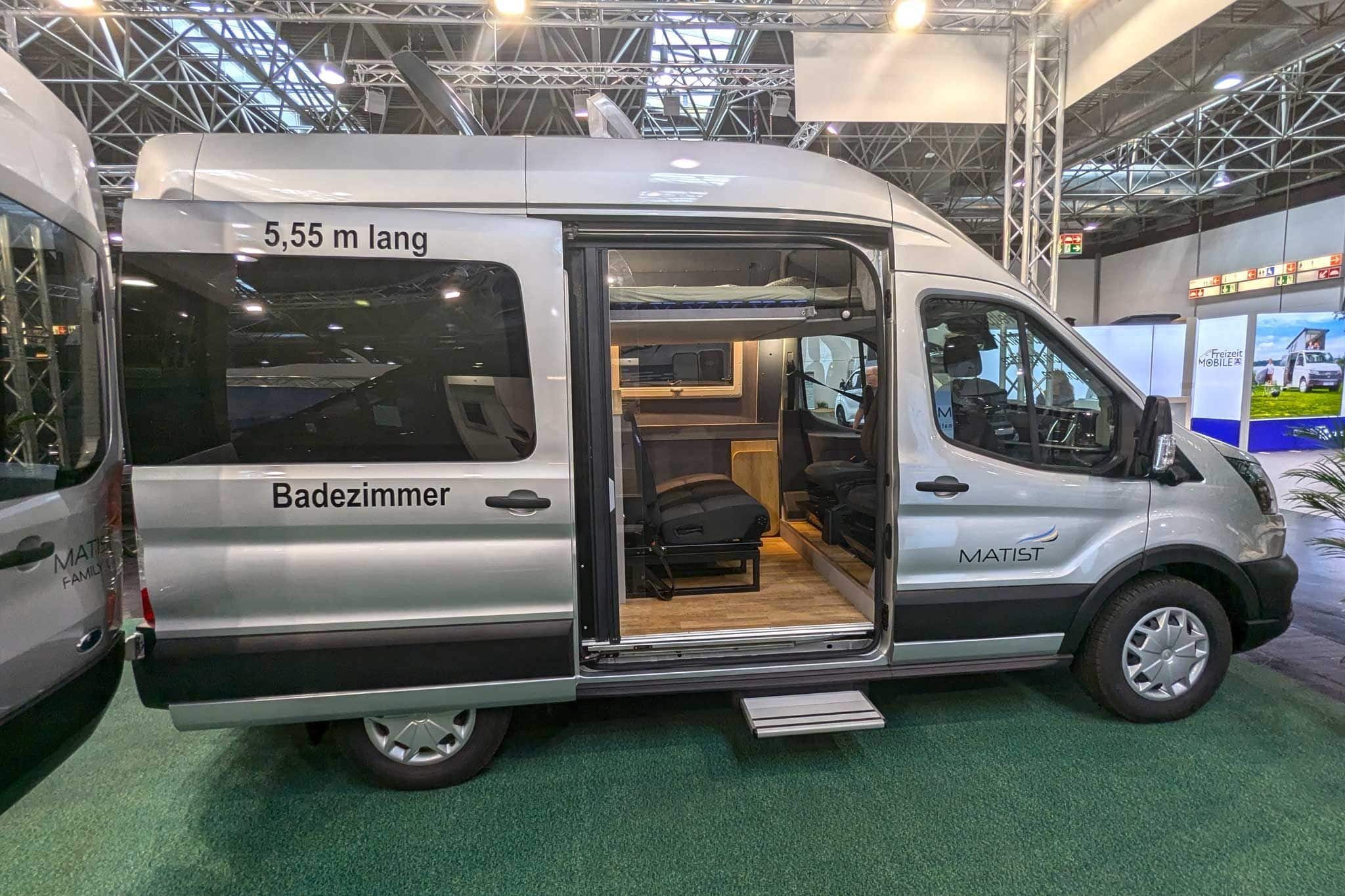 Matist Family L (2024) – Camper Ford Transit creativo per un massimo di 5 persone