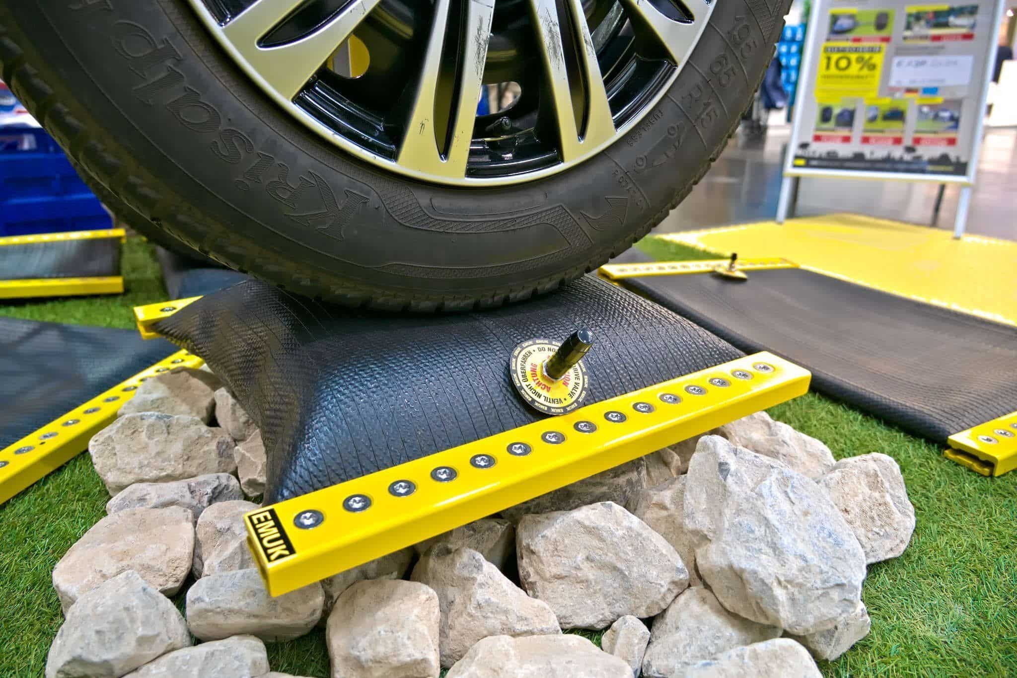 Sacco di sollevamento EMUK Air-Lift (2024) – Sacco ad aria compressa per livellare camper e roulotte