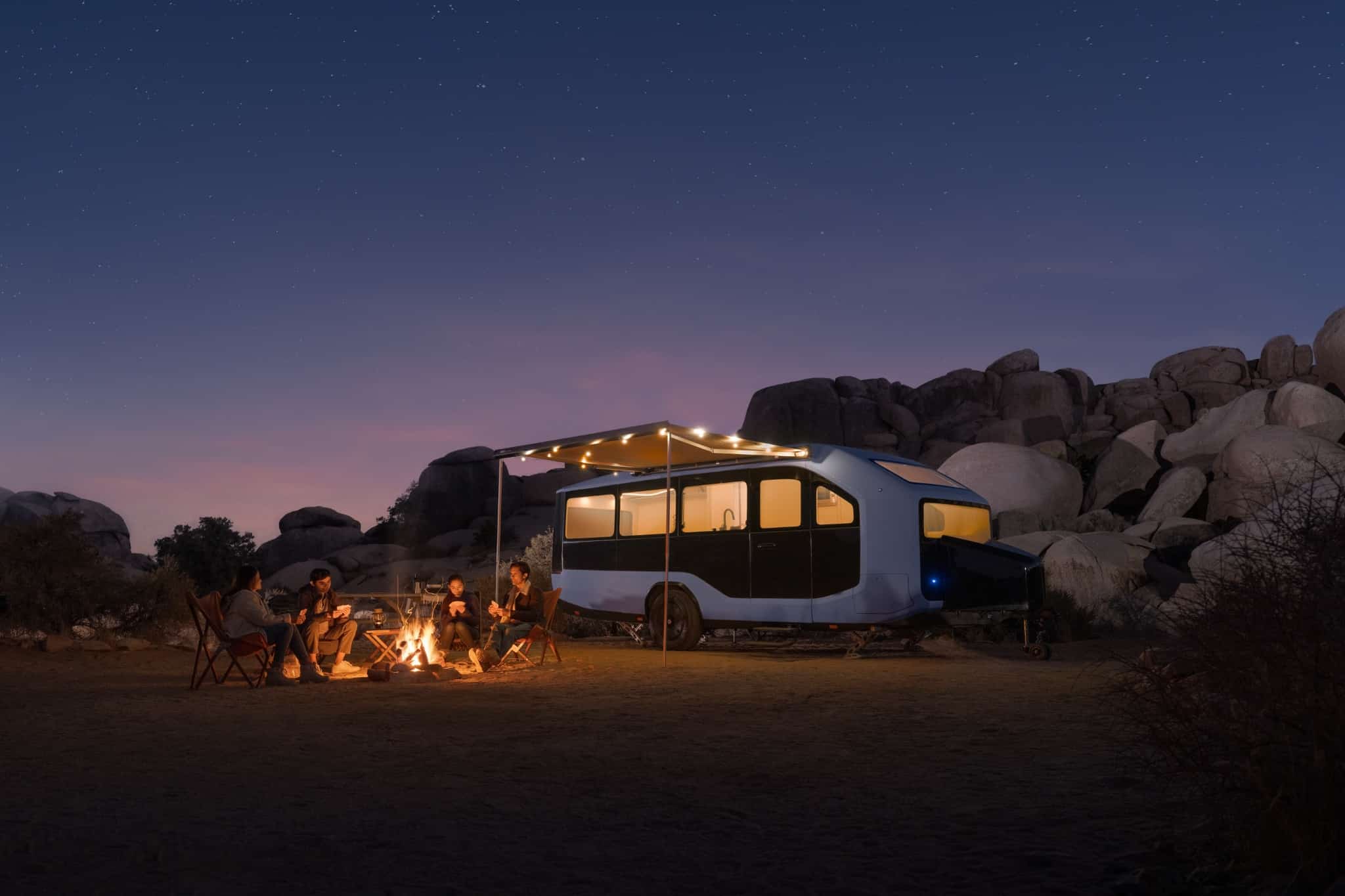 Pebble Flow al CES 2025: uno sguardo al futuro del caravan