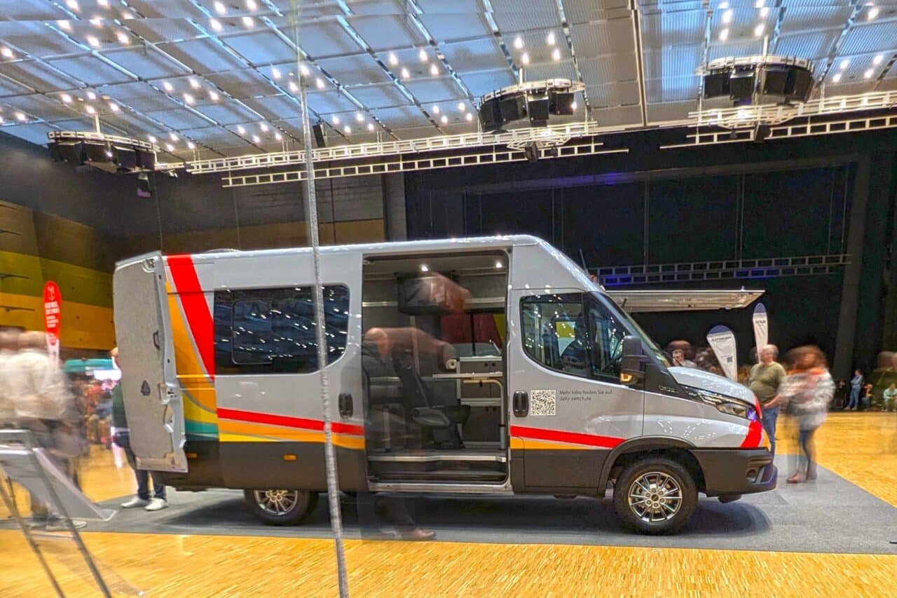 LMC MODO Iveco Daily Switch alla CMT 2025 Il sistema modulare per l'autoconfigurazione