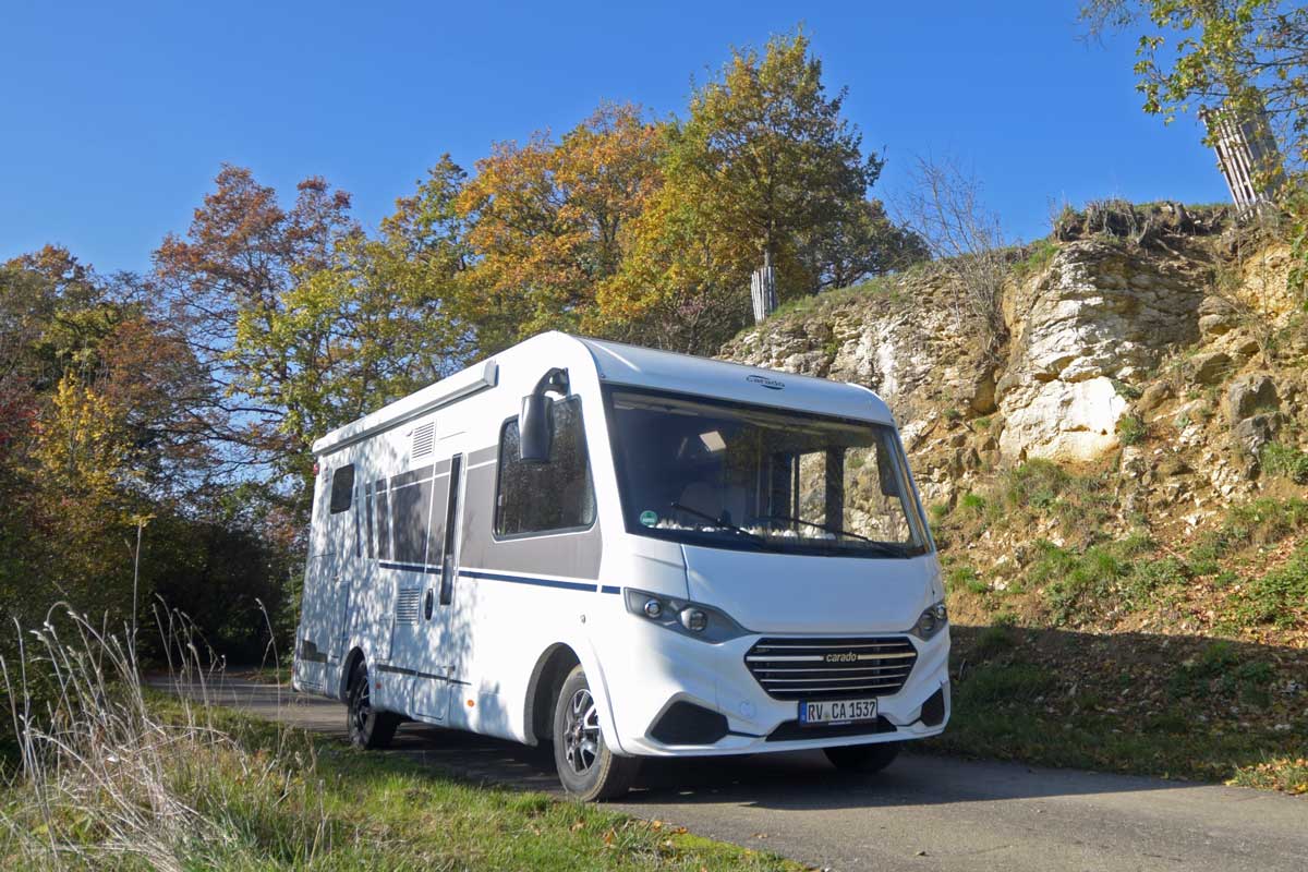 Il telaio si adatta elegantemente ai pneumatici del veicolo base Fiat Ducato