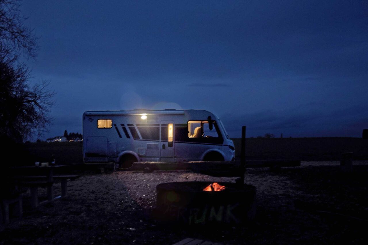 Camper di notte